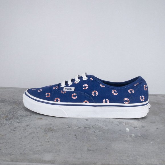 Vans Shoes - Vans x MLB Cubs Canvas Skate Shoes Size Unisex Size 6 Men’s 7.5 Women’s Sports